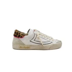 HTC VIPERS LOW WOMAN WHITE/ANIMALIER