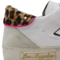 HTC VIPERS LOW WOMAN WHITE/ANIMALIER -Clothing Discounts 0003 25SHTSC030 HTCVIPERSHIGHWOMANANIMALIER 02