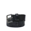 5.000 METAL BLK STUDS BELT 1 5.000 METAL BLK STUDS BELT -Clothing Discounts 23WHTCI003 5.000METALBLKSTUDSBELT 1