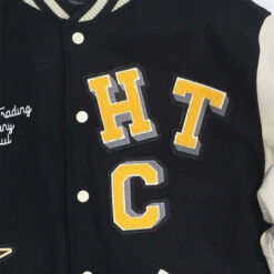 HTC VARSITY JACKET BLACK -Clothing Discounts 23WHTGI002 03 HTCVARSITYJACKET