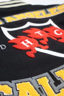 HTC VARSITY JACKET BLACK -Clothing Discounts 23WHTGI002 05 HTCVARSITYJACKET