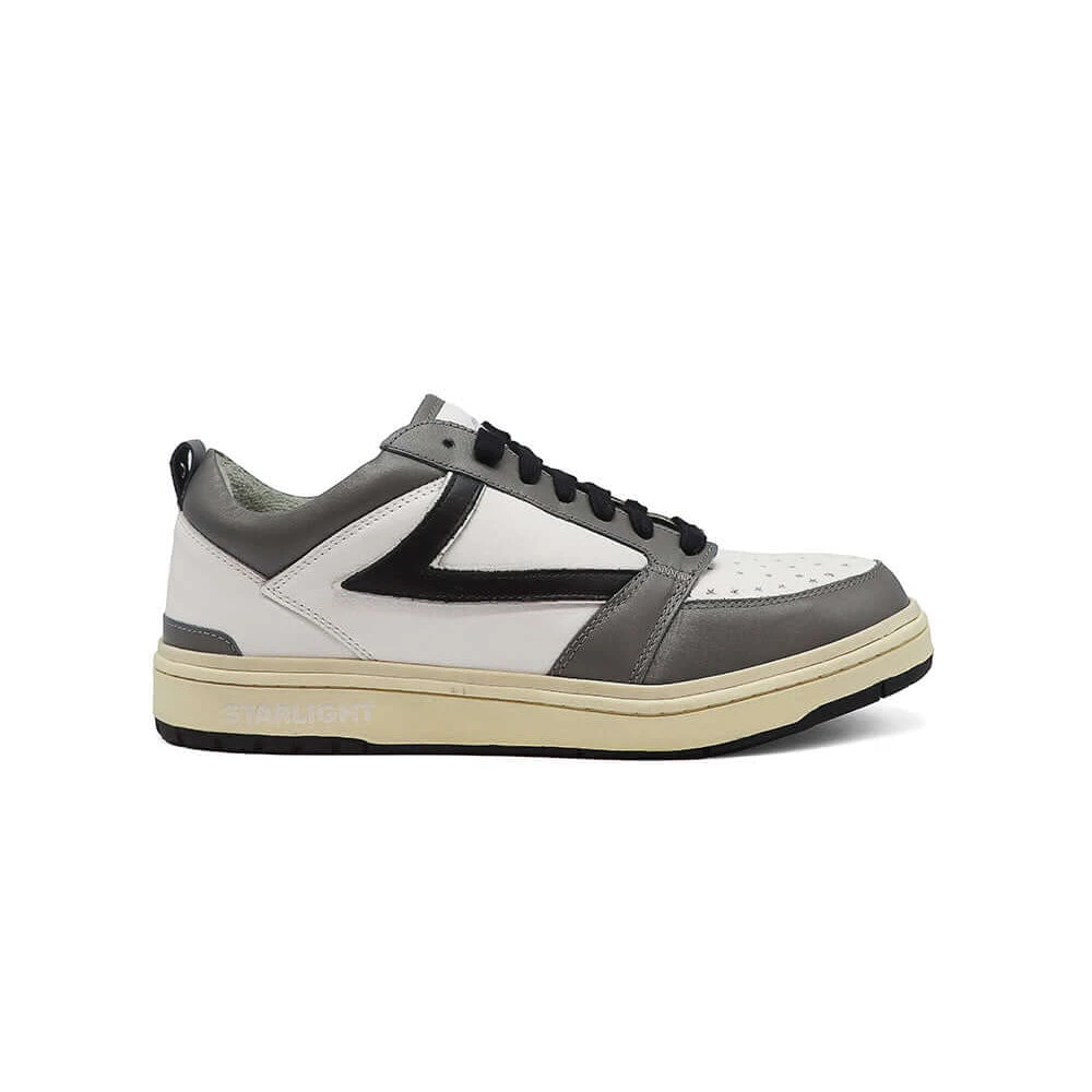 STARLIGHT COLOR SHIELD LOW MAN WHITE/GREY 3 STARLIGHT COLOR SHIELD LOW MAN WHITE/GREY