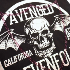 HTC VINTAGE AVENGED SEVENFOLD STUDDED T-SHIRT MIX BLACK -Clothing Discounts 24WHTTS154 03 HTCVINTAGEAVENGEDSEVENFOLDSTUDDEDT SHIRT