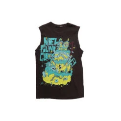 HTC VINTAGE NEW FOUND GLORY STUDDED T-SHIRT MIX BLACK