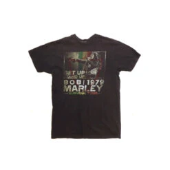 HTC VINTAGE BOB MARLEY 79 LUX T-SHIRT MIX BLACK