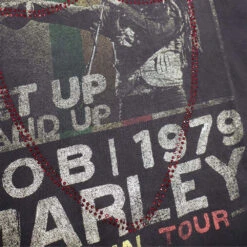 HTC VINTAGE BOB MARLEY 79 LUX T-SHIRT MIX BLACK -Clothing Discounts 24WHTTS160 03 HTCVINTAGEBOBMARLEY79LUXT SHIRT