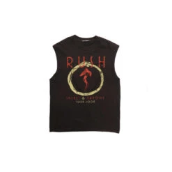 HTC VINTAGE RUSH LUX T-SHIRT MIX BLACK