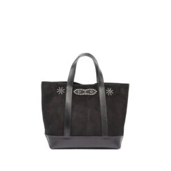 DUSTY SUEDE MOUSTACHE SMALL BLACK