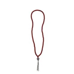 MYSTERY SHIELD NECKLACE RED