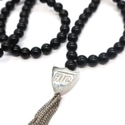 MYSTERY SHIELD NECKLACE BLACK -Clothing Discounts 25SHTCO002 MISTERYSHIELDNECKLACE BLACK 03