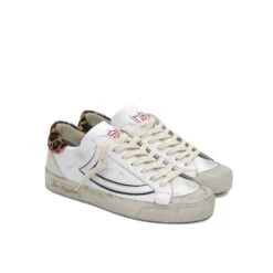 HTC VIPERS LOW WOMAN WHITE/ANIMALIER -Clothing Discounts 25SHTSC030 HTCVIPERSHIGHWOMANANIMALIER 03