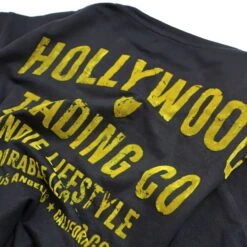 HOLLYWOOD INDIE T-SHIRT -Clothing Discounts 25SHTTS021HOLLYWOODINDIET SHIRT BLACK 02