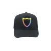 HTC RAINBOW BLACK BASEBALL CAP