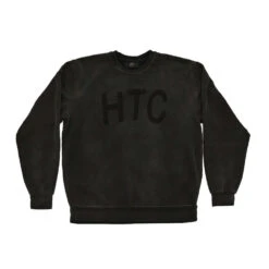 HTC BLACK FADED CREWNECK